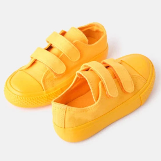 Remi Canvas Yellow Shoes Adoreu Baby Shop Launceston Tasmania Walnut Shoes