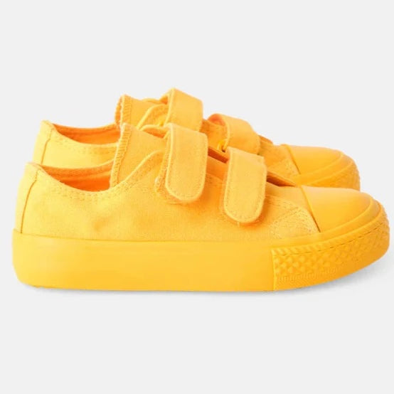 Remi Canvas Yellow Shoes Adoreu Baby Shop Launceston Tasmania Walnut Shoes