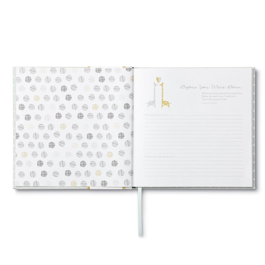 Hello Little One Baby Journal Adoreu Baby Shop Launceston Tasmania Compendium