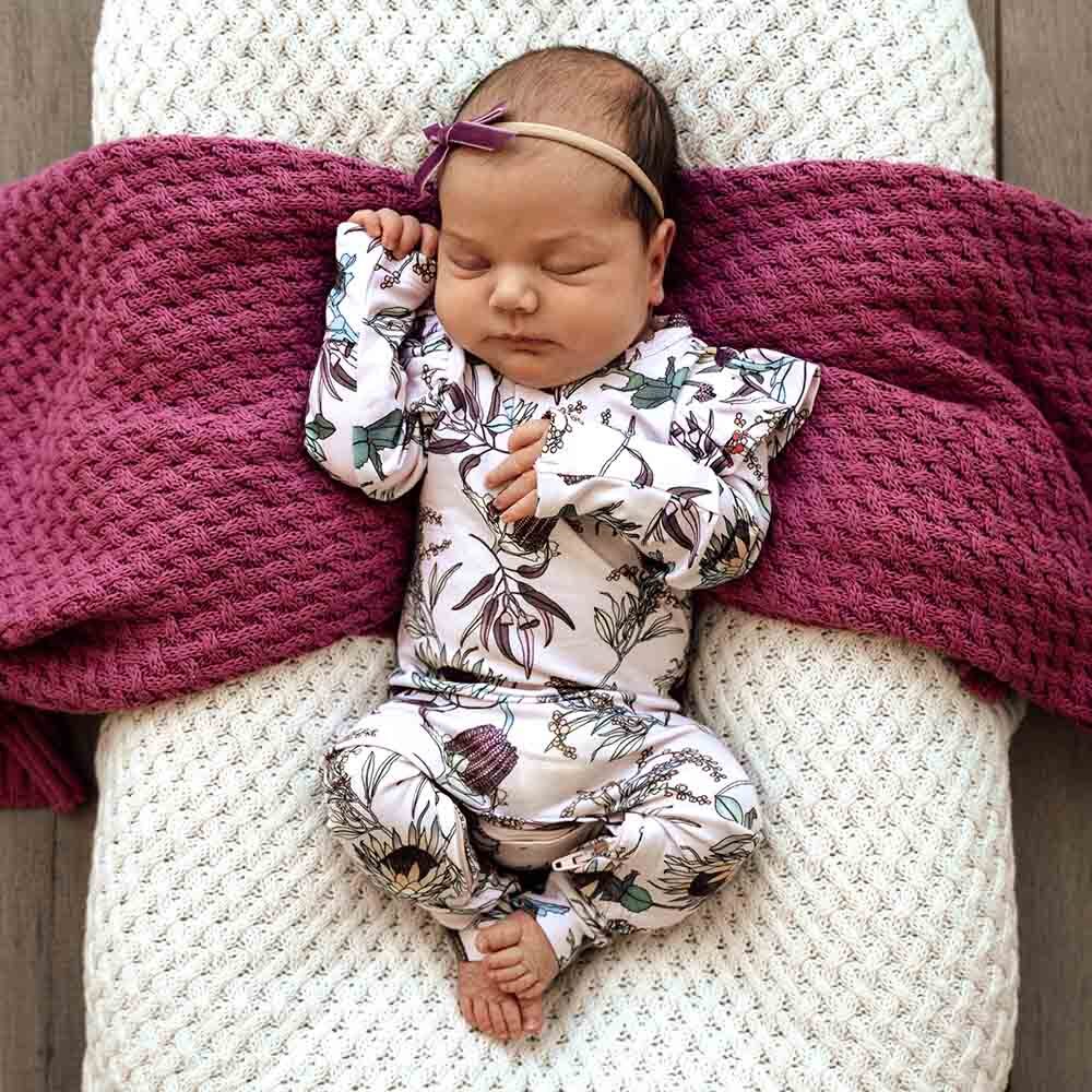 Banksia Growsuit Adoreu Baby Shop Launceston Tasmania Snuggle Hunny