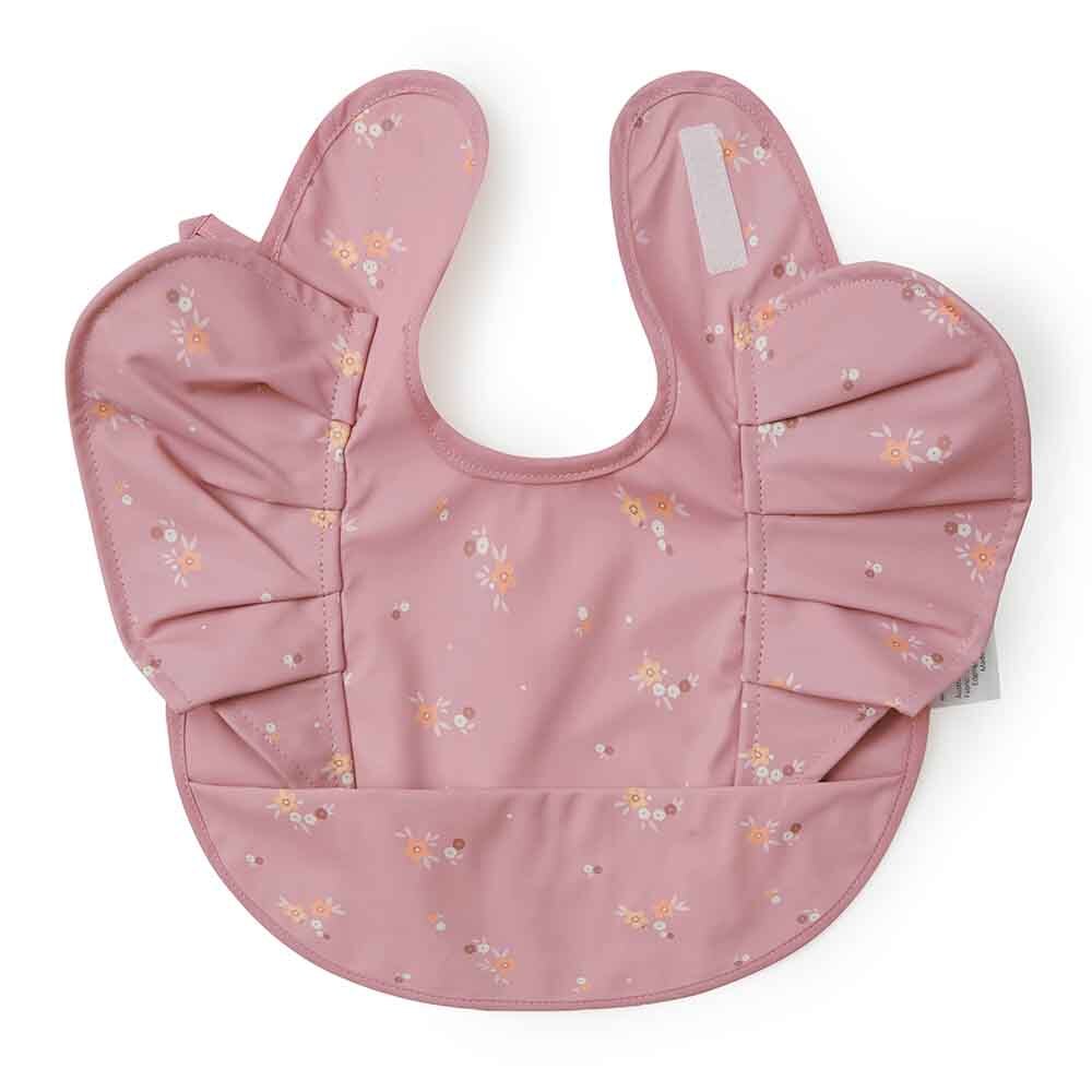Snuggle Bib Daisy Frill Adoreu Baby Shop Launceston Snuggle Hunny