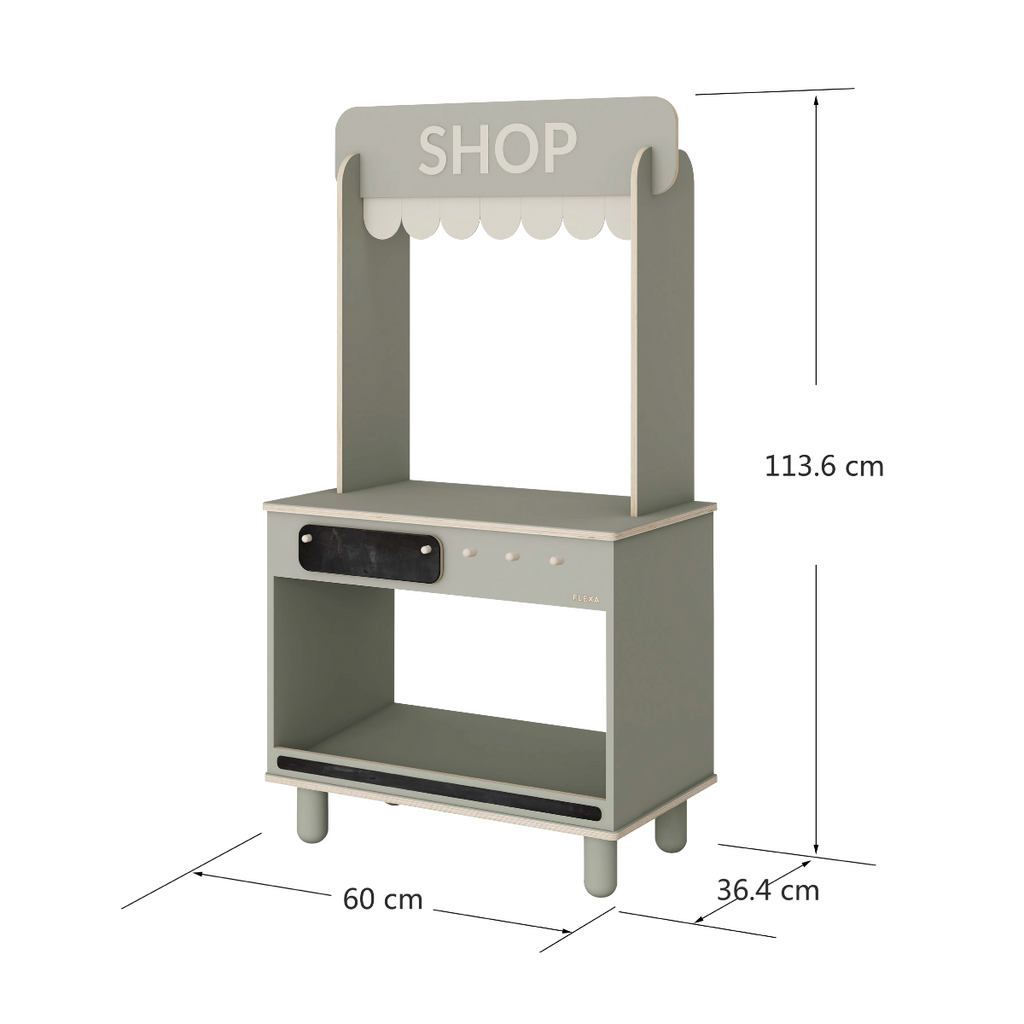 Shop and Cafe Natural Green By Flexa Activity Toy Adoreu Baby Shop Launceston Tasmania Danish by Design