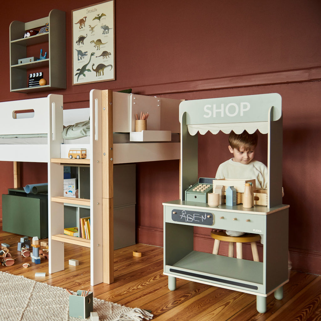 Shop and Cafe Natural Green By Flexa Activity Toy Adoreu Baby Shop Launceston Tasmania Danish by Design