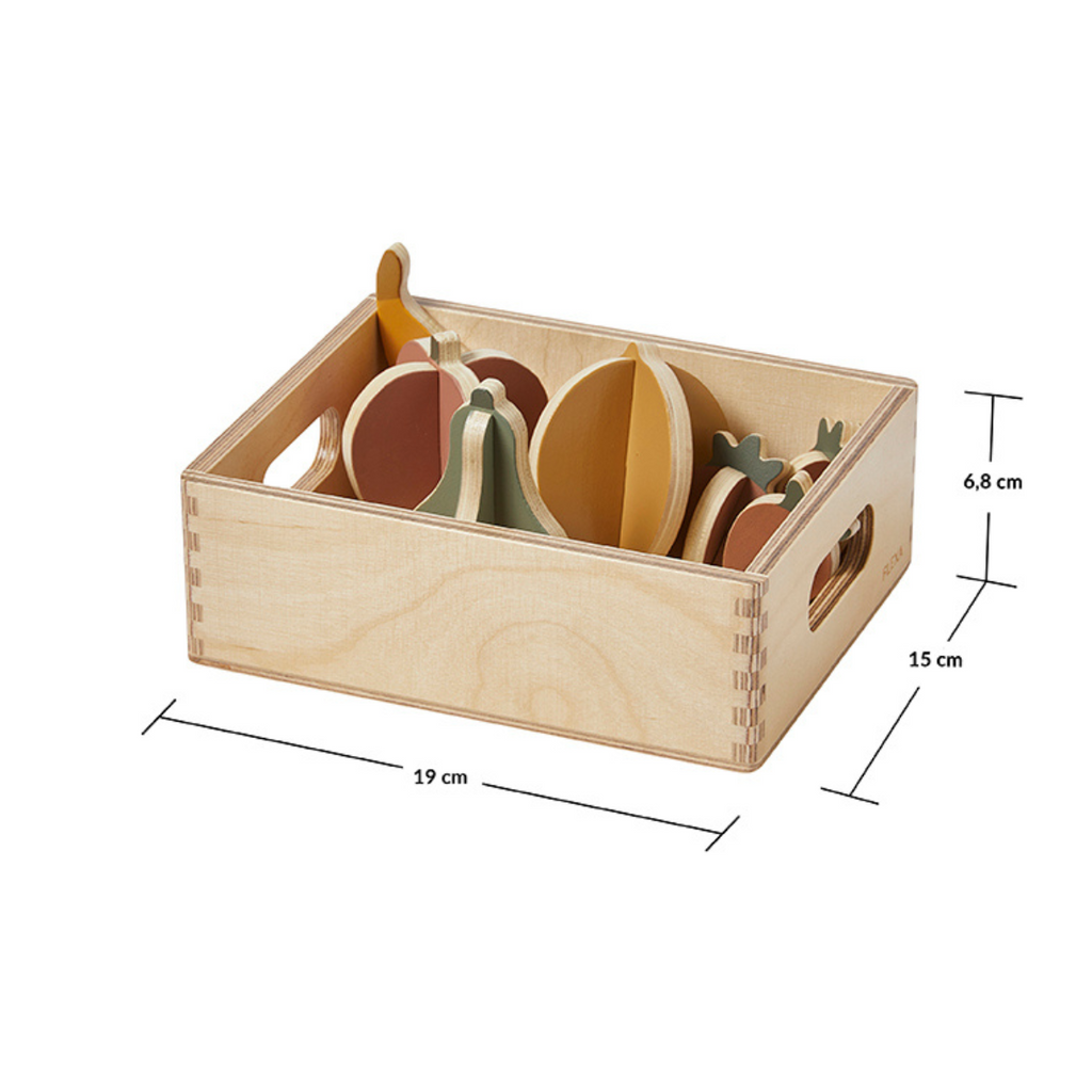 Fruit Set Activity Toy by Flexa Adoreu Baby Shop Launceston Tasmania Danish By Design