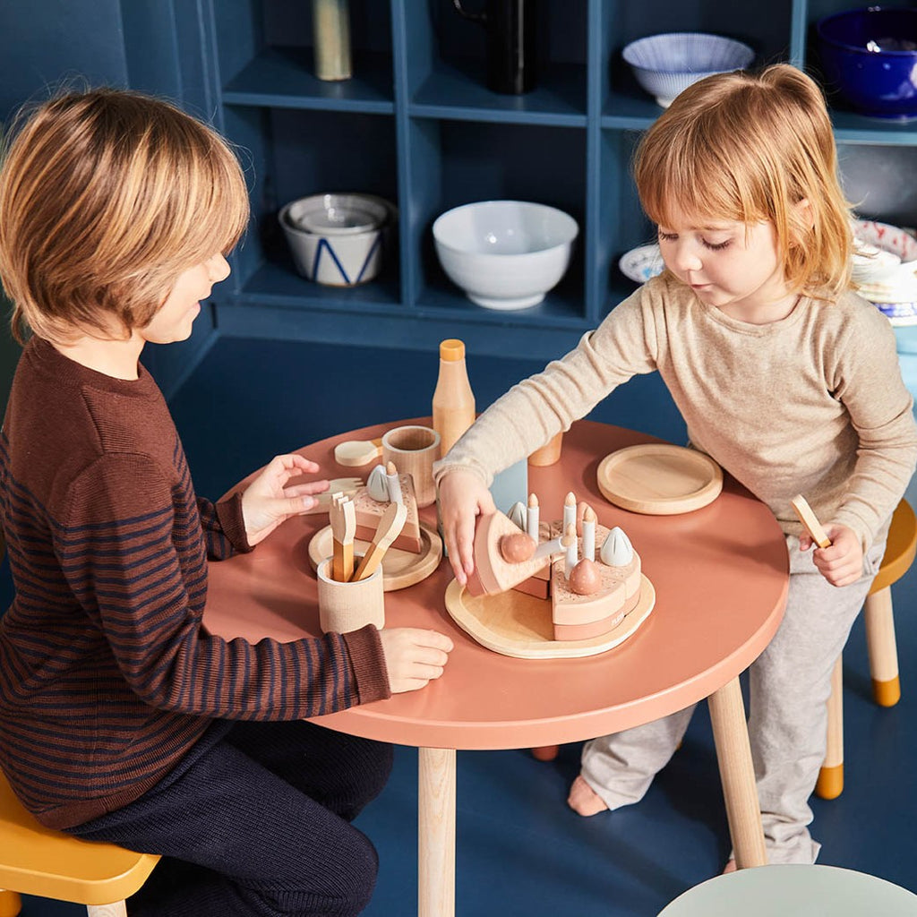 Tableware Set Mustard Activity Toy by Flexa Adoreu Baby Shop Launceston Tasmania Danish by Design
