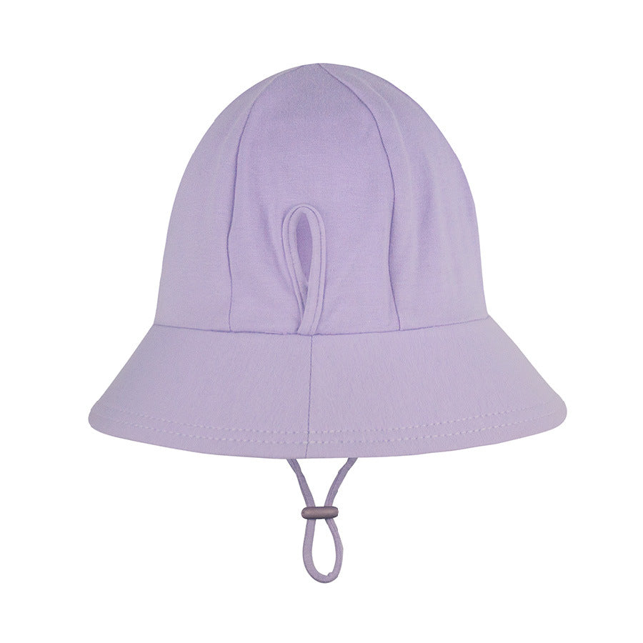 Ponytail Bucket Hat with Strap Lilac Adoreu Baby Shop Launceston Tasmania Bedhead Hats
