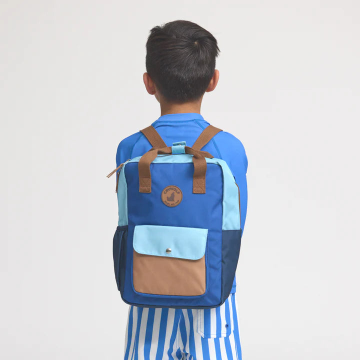 crywolf mini backpack Mini Backpack | Deep Sea Colourblock