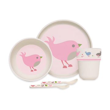 Penny Scallan Bamboo Mealtime Set Chirpy Bird Adoreu Baby Shop Launceston Tasmania