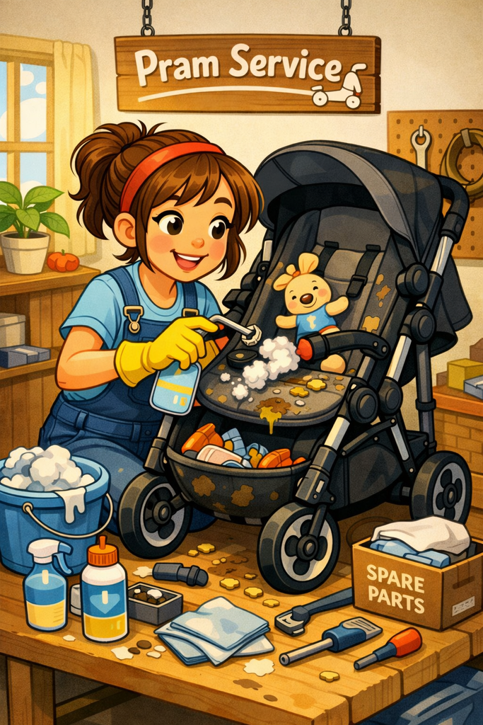 Pram Clean and Service – adoreu baby, Babyland & Stork Talk