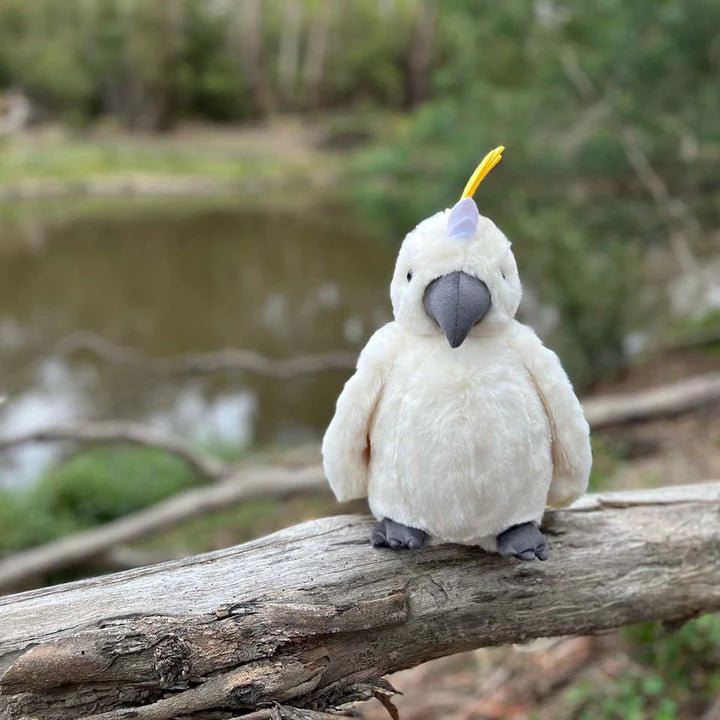 Cockatoo Soft Toy Furfolk Adoreu Baby Shop Launceston Tasmania