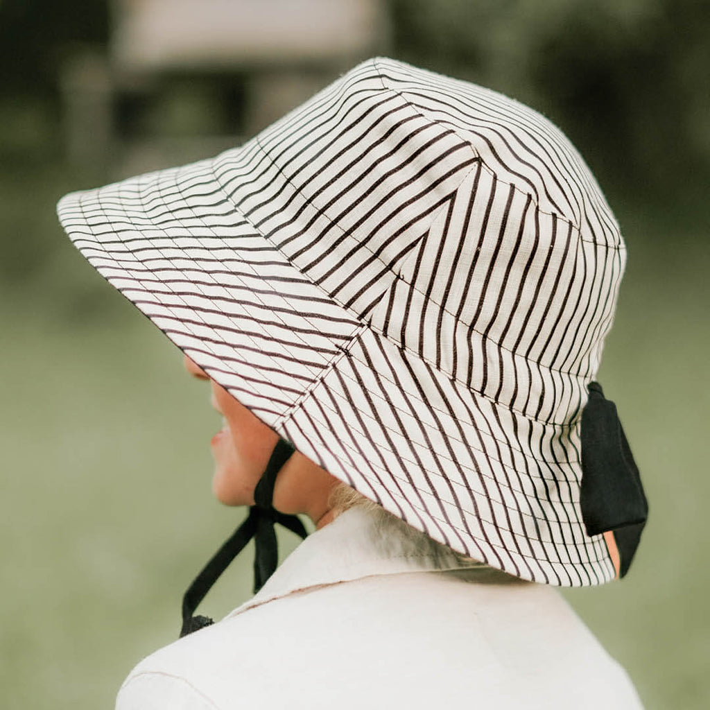 Explorer Kids Reversible Classic Bucket Hat Bobbie/Ebony Adoreu Baby Shop Launceston Tasmania Bedhead Hats