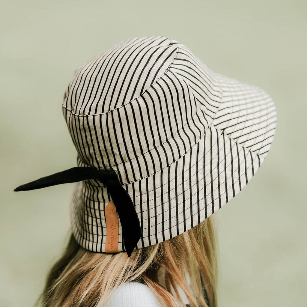 Explorer Kids Reversible Classic Bucket Hat Bobbie/Ebony Adoreu Baby Shop Launceston Tasmania Bedhead Hats