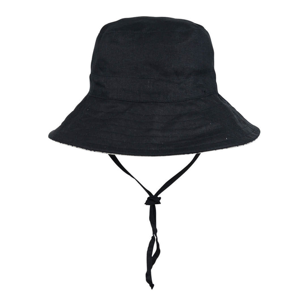 Explorer Kids Reversible Classic Bucket Hat Bobbie/Ebony Adoreu Baby Shop Launceston Tasmania Bedhead Hats
