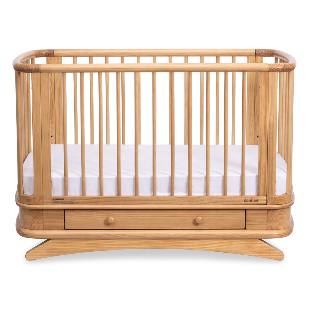 Grotime Kingsley Cot & Mattress Package – Natural (Pre‑Order) – adoreu ...