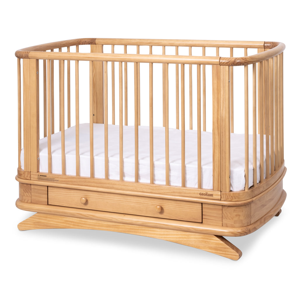 Grotime Kingsley Cot & Mattress Package – Natural (Pre‑Order) – adoreu ...