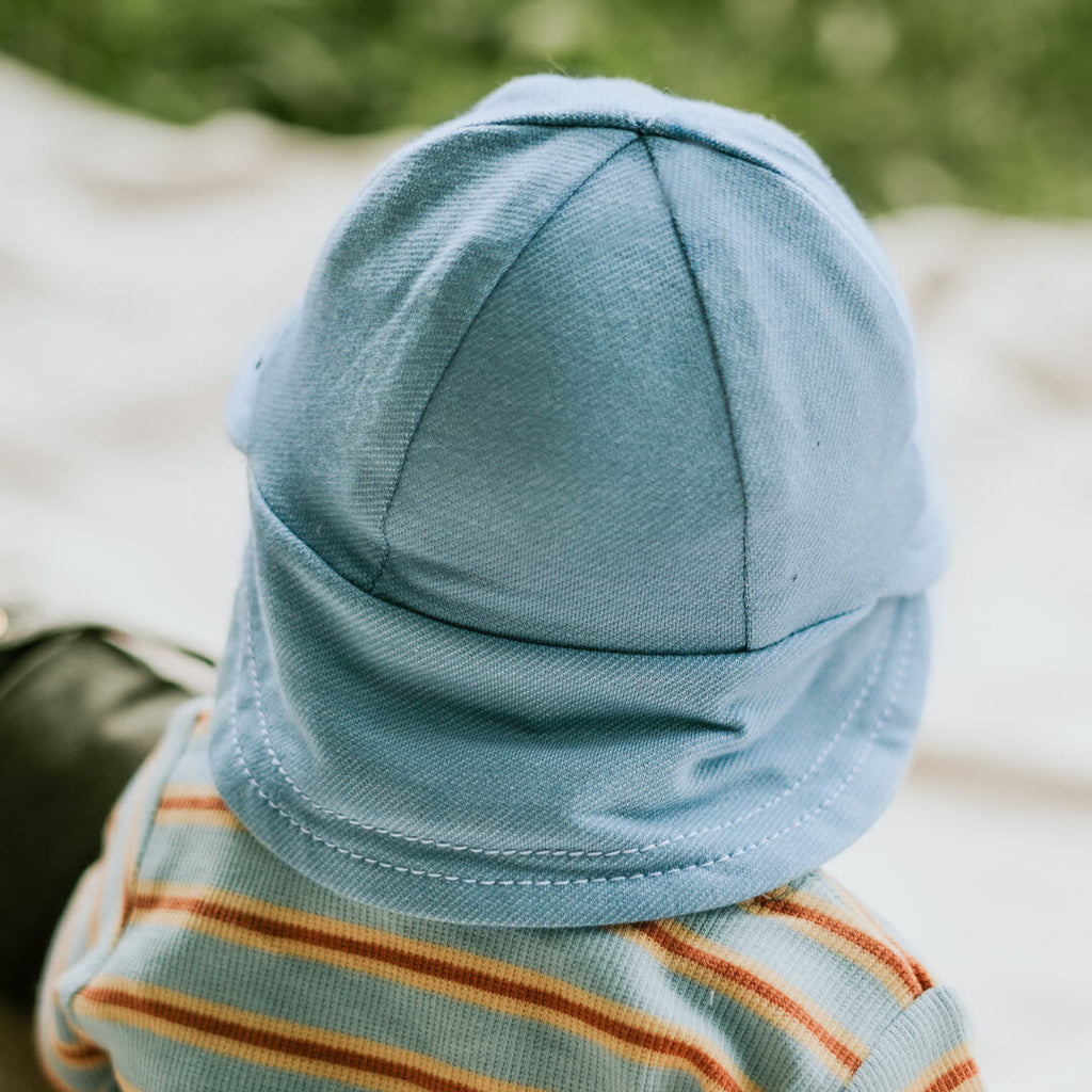 Legionnaire Hat with Strap Chambray Adoreu Baby Shop Launceston Tasmania Bedhead Hats
