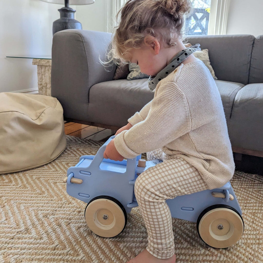 Classic Dump Truck Light Blue Activity Toy By Moover Adoreu Baby Shop Launceston Tasmania Danish by Design