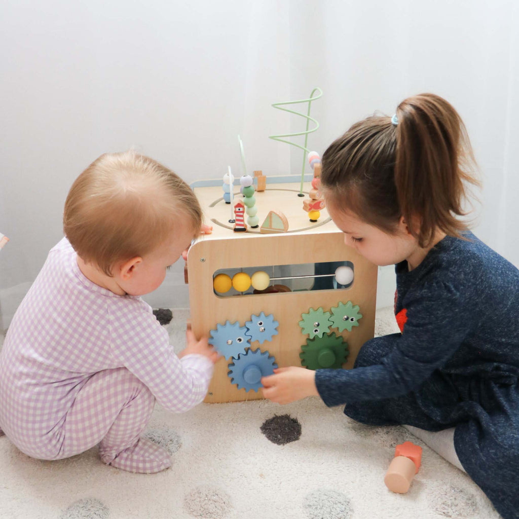 Giant Activity Cube White Moover Adoreu Baby Shop Launceston Tasmania Danish By Design