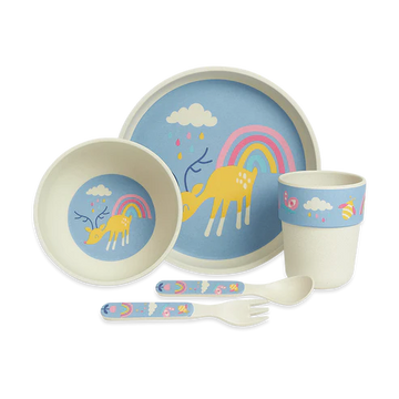 Penny Scallan Bamboo Mealtime Set Rainbow Days Adoreu Baby Shop Launceston Tasmania