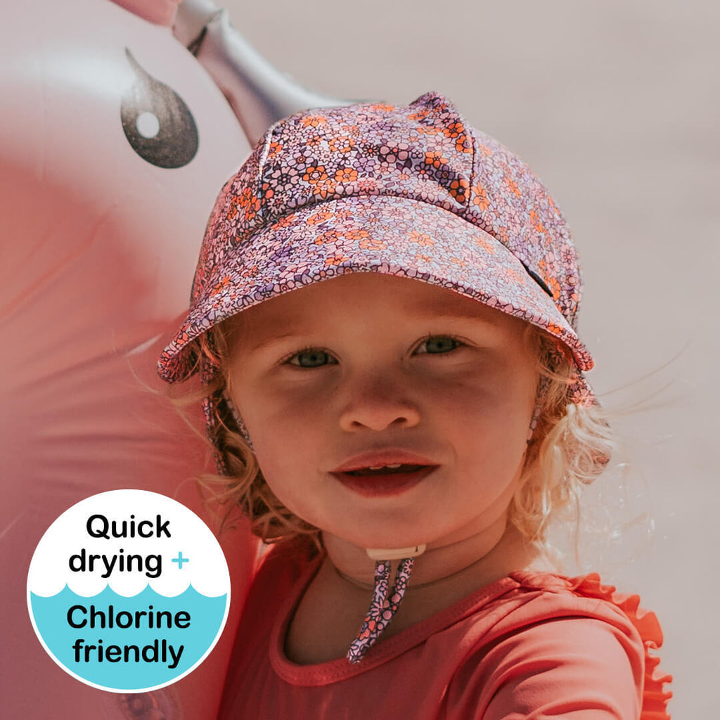 Kids Swim Legionnaire Hat Valencia Adoreu Baby Shop Launceston Tasmania Bedhead Hats