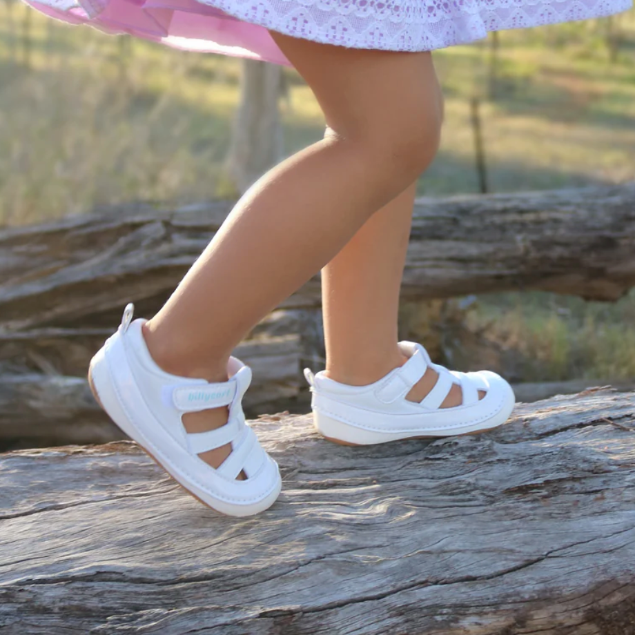 Baby sandals white on sale