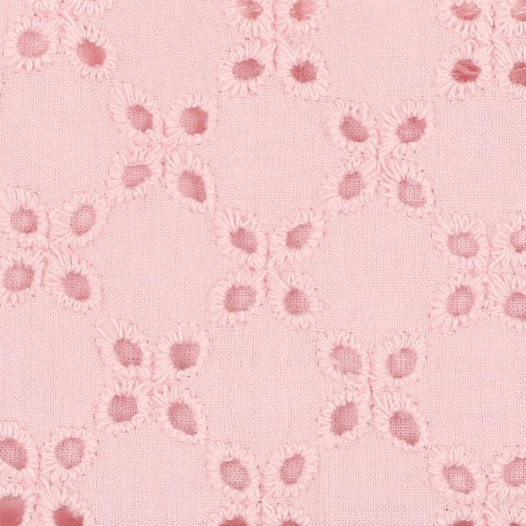 Peggy Embroidery Overlay Dress Shell Pink Fox and Finch Adoreu Baby Shop Launceston Tasmania Minihaha