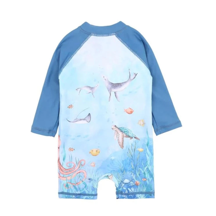 Flinn Ocean Scene Swimsuit Adoreu Baby Launceston Tasmania Minihaha