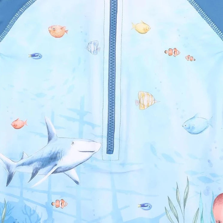 Flinn Ocean Scene Swimsuit Adoreu Baby Launceston Tasmania Minihaha