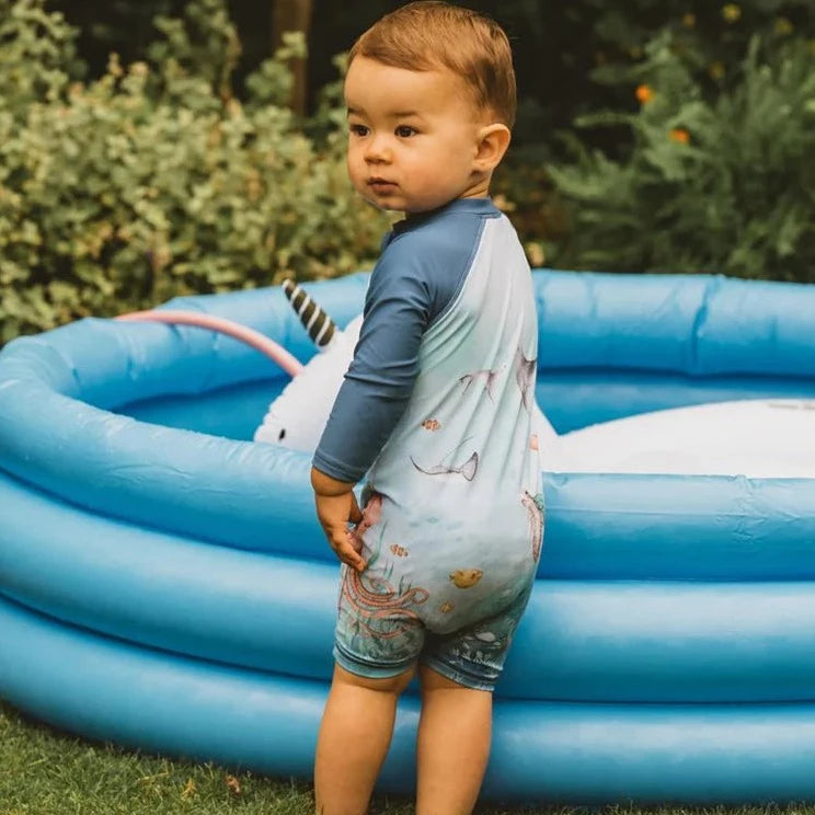 Flinn Ocean Scene Swimsuit Adoreu Baby Launceston Tasmania Minihaha