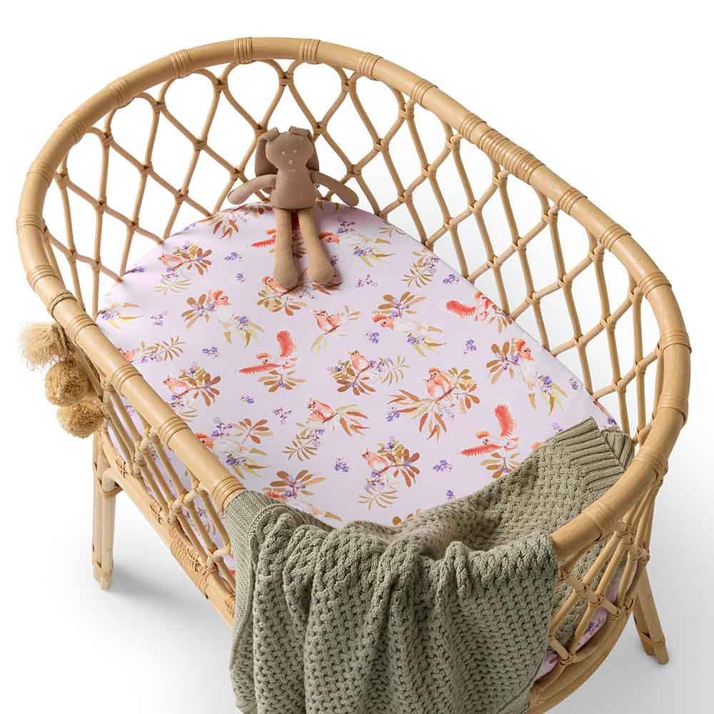 Major Mitchell Baby Organic Bassinet Sheet Change Pad Cover Adoreu Baby Shop Launceston Tasmania Snuggle Hunny
