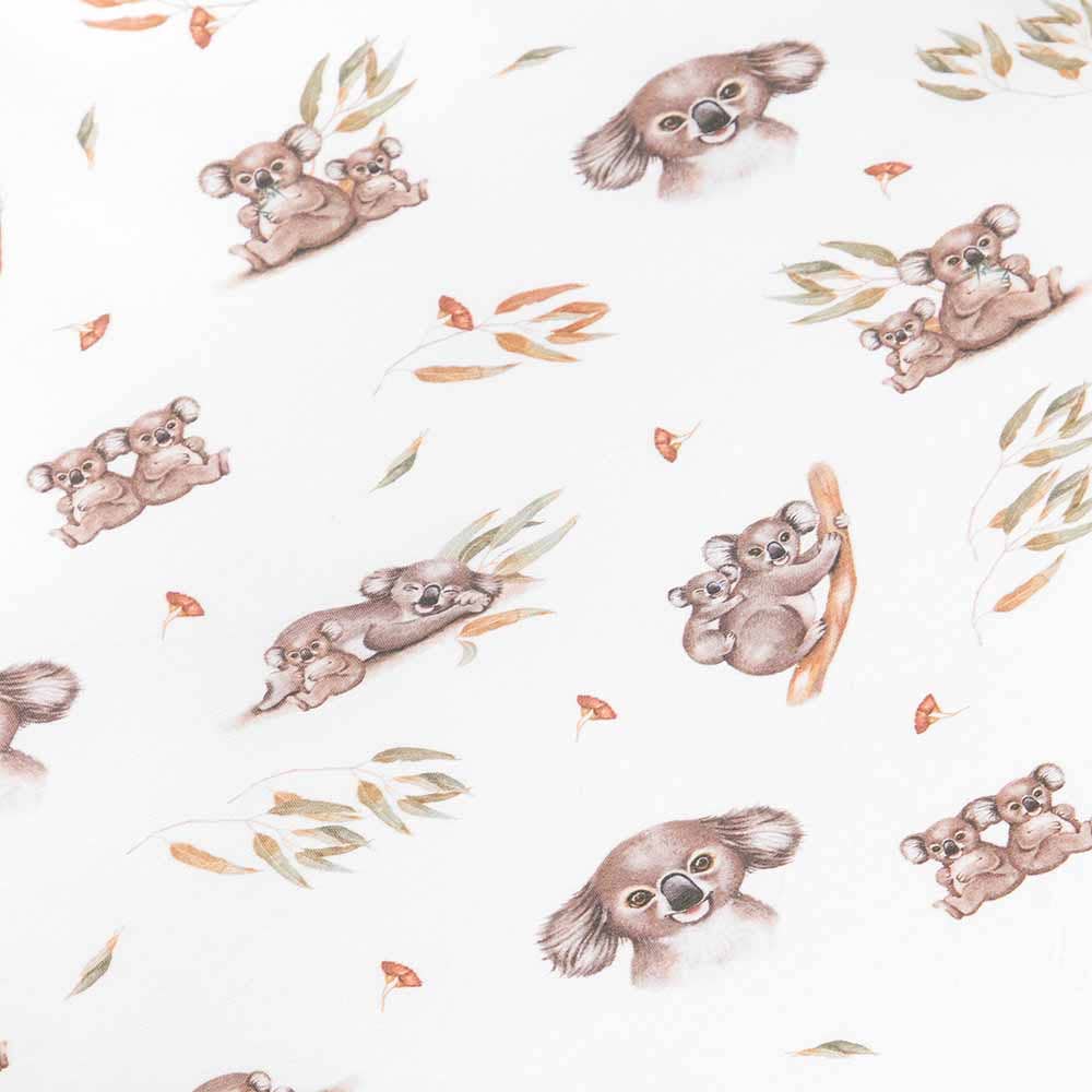 Koala Organic Baby Bassinet Sheet Change Cover Pad Adoreu Baby Shop Launceston Tasmania Snuggle Hunny