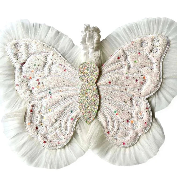 Butterfly wings vegan Leather Tutti Fritti Glitter Three Tots Adoreu Baby Shop Launceston Tasmania
