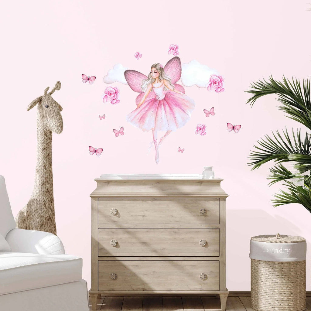 Ballerina Fairy removable wall art launceston baby shop adoreu baby tasmania