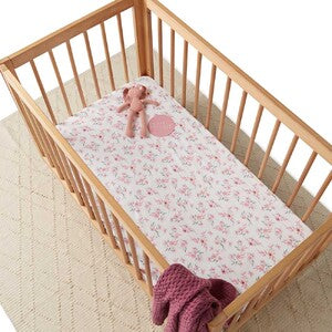 Fitted Cot Sheet Camille Adoreu Baby Shop Launceston Snuggle Hunny
