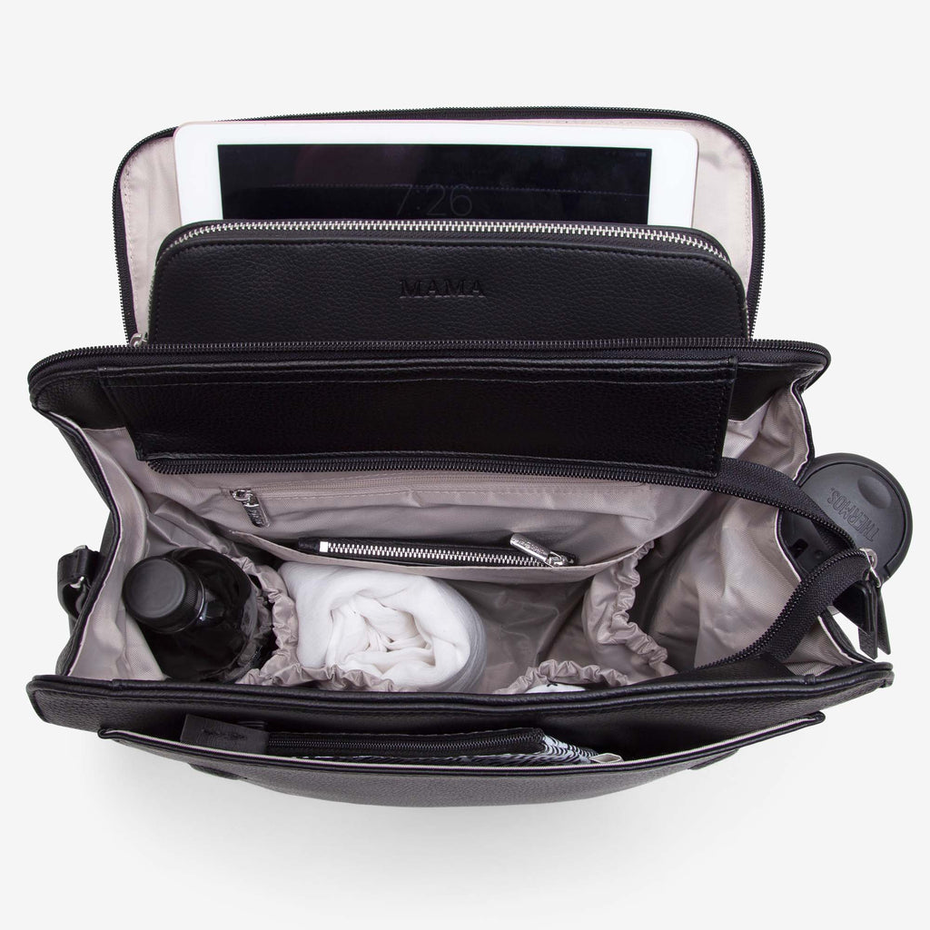 Nappy bags launceston The Emmy Backpack - Black - Vancchi launceston's favourite baby shop adoreu baby has a huge range of luxurious nappy bags for new mums.