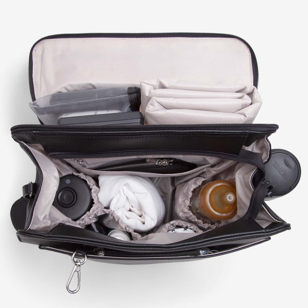 Nappy bags launceston The Emmy Backpack - Black - Vancchi launceston's favourite baby shop adoreu baby has a huge range of luxurious nappy bags for new mums