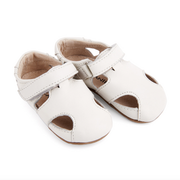 Skeanie white leather shoes available at adoreu baby