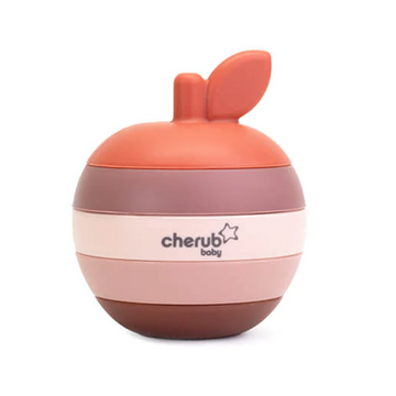 Silicon Stacking Toys - Montessori Toys - Apple launceston baby shop