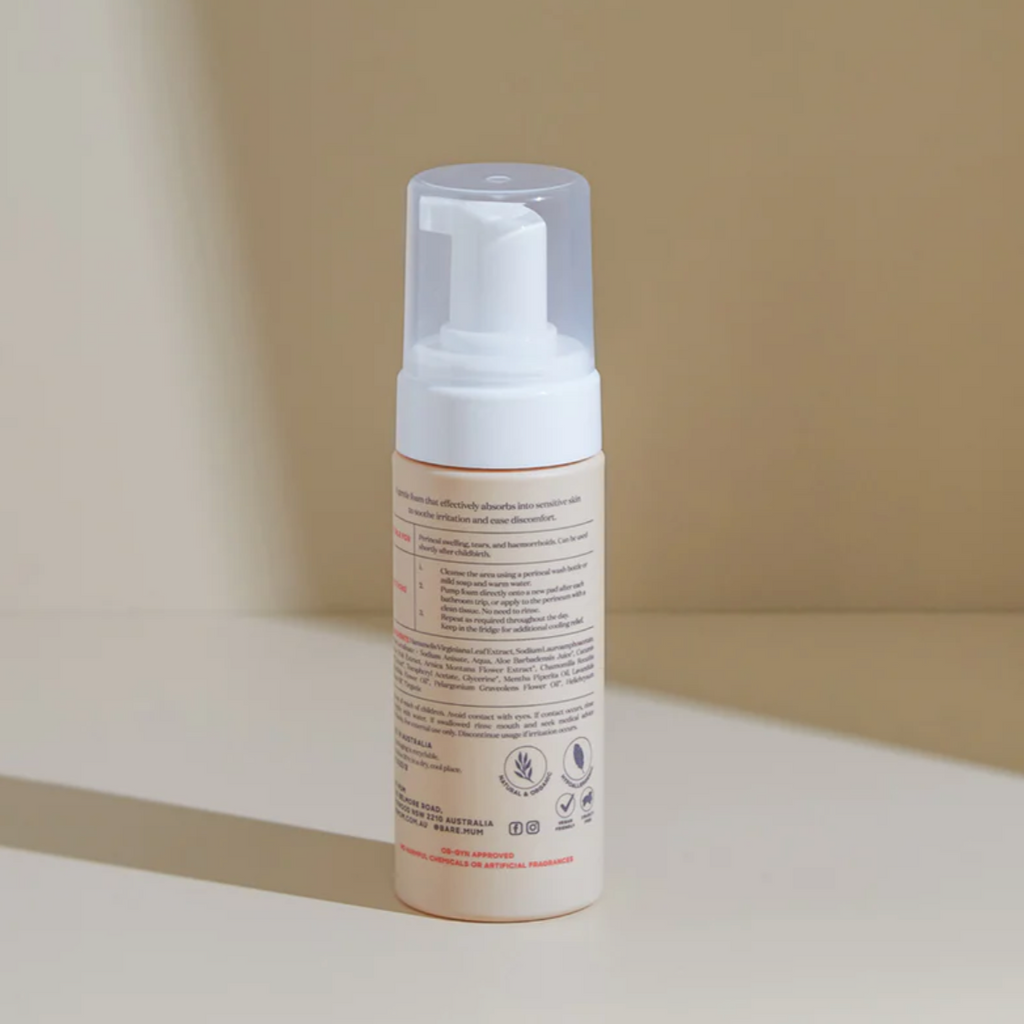 Perineal Foam Launceston Baby Shop adoreu baby Tasmania