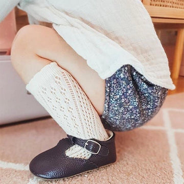 Launceston baby shop, luxury leather baby shoes, leather shoes handmade in Australia