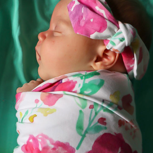 Launceston baby shop - organic bamboo baby wraps and swaddles.  Tasmanian designed and owned.